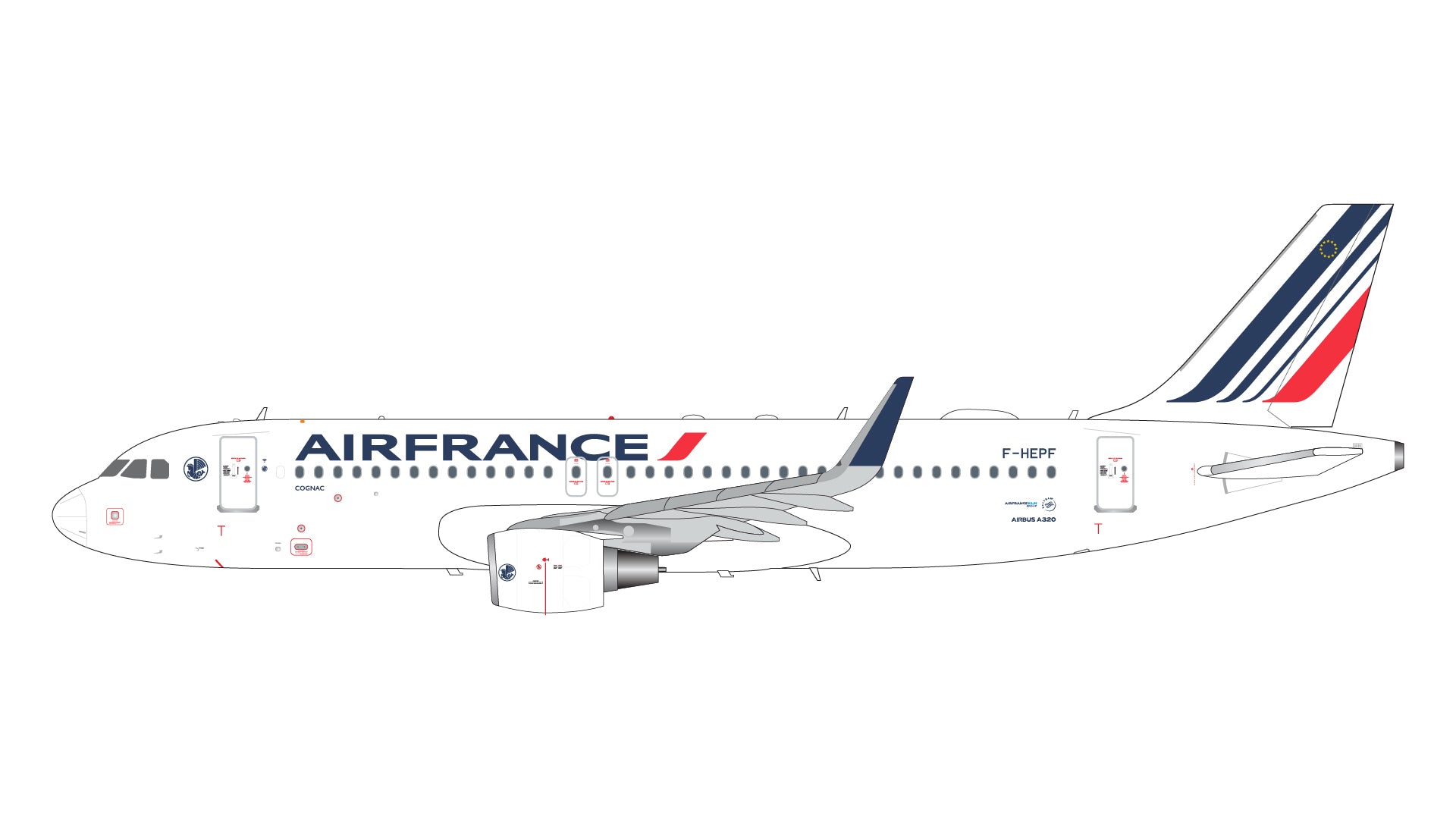 1/200 Air France A320-200 F-HEPF Gemini G2AFR1208 – Midwest Model