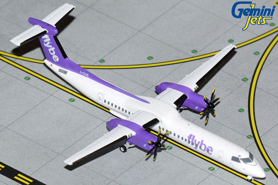 * 1/400 Flybe Dash 8 Q400 Gemini Jets GJBEE2162s/d1 *Defective model*