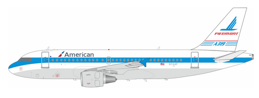 * 1/200 American Airlines (Piedmont Airlines) A319-112 Inflight200 IF319AA744