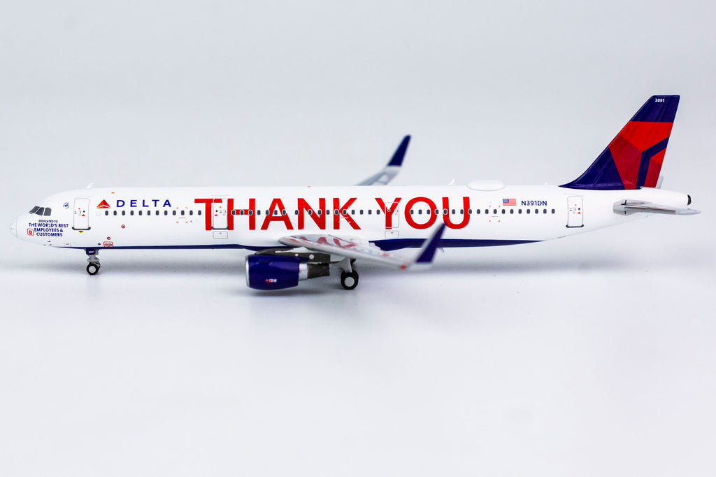 1/400 Delta Airlines A321 “Thank You Livery” NG Models 13018