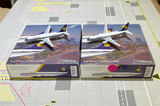 Miniature Models Lufthansa B 737s have just arrived! (03/23/2022)