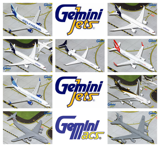 Gemini Jets July/August 2022 releases now available for Pre-Order! (07/21/2022)