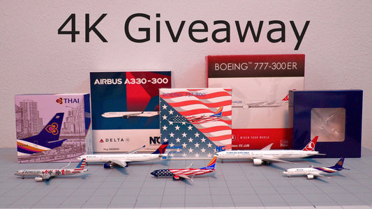 Would you like a chance to win a free 1/400 model airplane? Enter now! (11/20/2021)