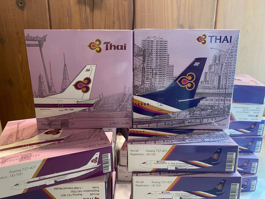 Miniature Models first release Thai 737-400s have just arrived! (07/26/2021) | Midwest Model Store