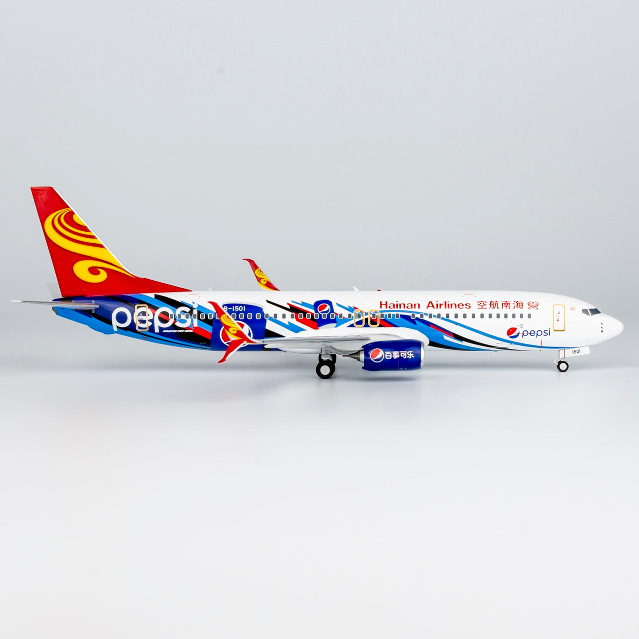 1/200 Hainan Airlines 737-800/w Pepsi c/s; with scimitar wilets NG 08002