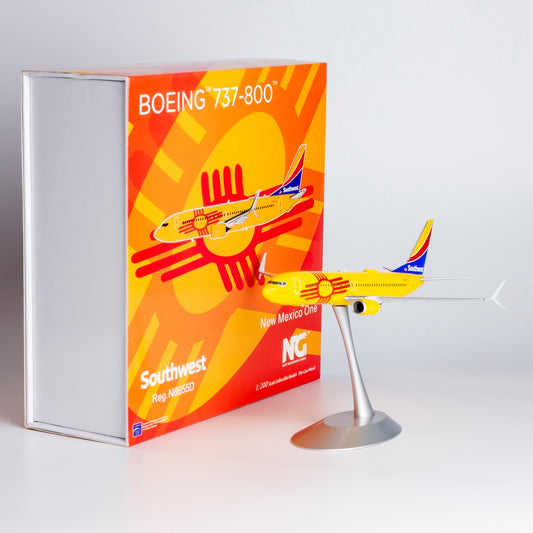 1/200 Southwest Airlines 737-800/w New Mexico One cs; with scimitar wilets NG 08003