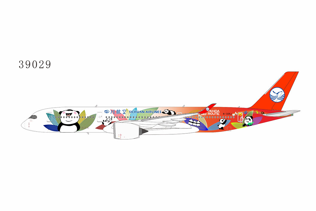 *1/400   Sichuan Airlines A350-900 B-325J(Panda Route cs) NG 39029