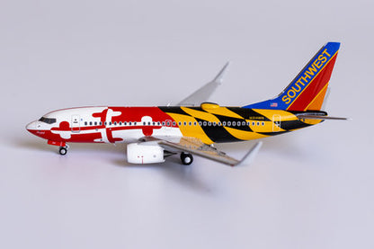 *1/400 Southwest Airlines B 737-700/w N214WN (Maryland One livery with Canyon Blue Tail) NG Model 77006