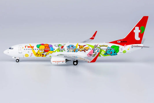 *1/400 T&apos;Way Air 737-800/w HL8306(Pikachu Jet TW cs) NG 58166