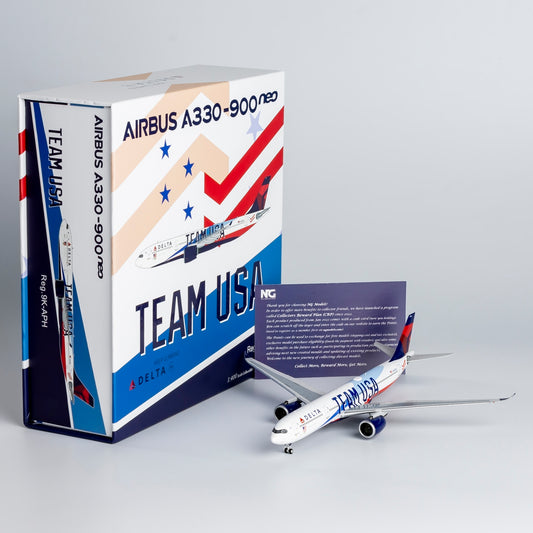 1/400 Delta Air Lines A330-900 Team USA cs #1(new mould first launch)(ULTIMATE) NG ULTIMATE 68001