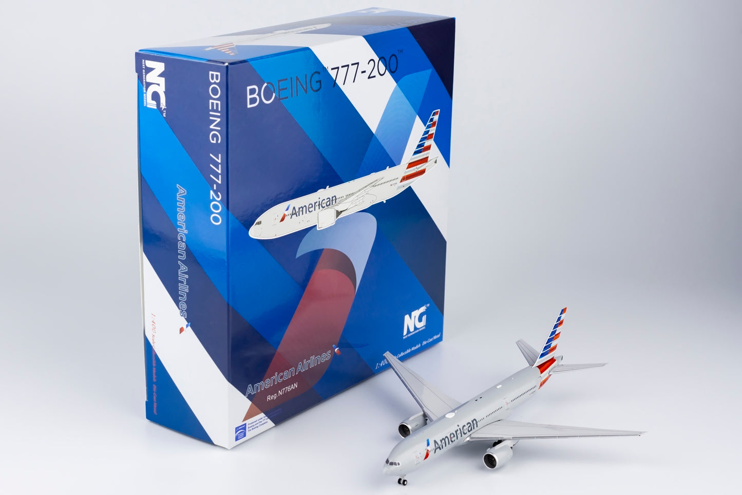 Backorder* 1/400 American Airlines B 777-200ER NG Models N776AN 72016