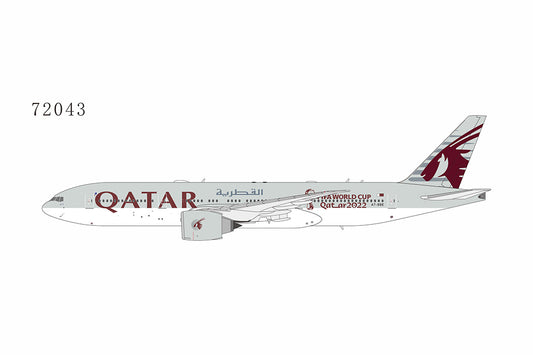 * 1/400 Qatar AIrways 777-200LR A7-BBE (with "FIFA World Cup Qatar 2022" Sticker) NG 72043