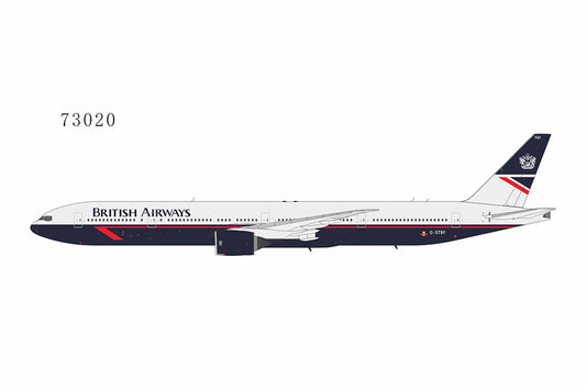 * 1/400 British Airways 777-300ER G-STBF ( Fantasy retro livery; equipped with RR engines)NG Models 73020