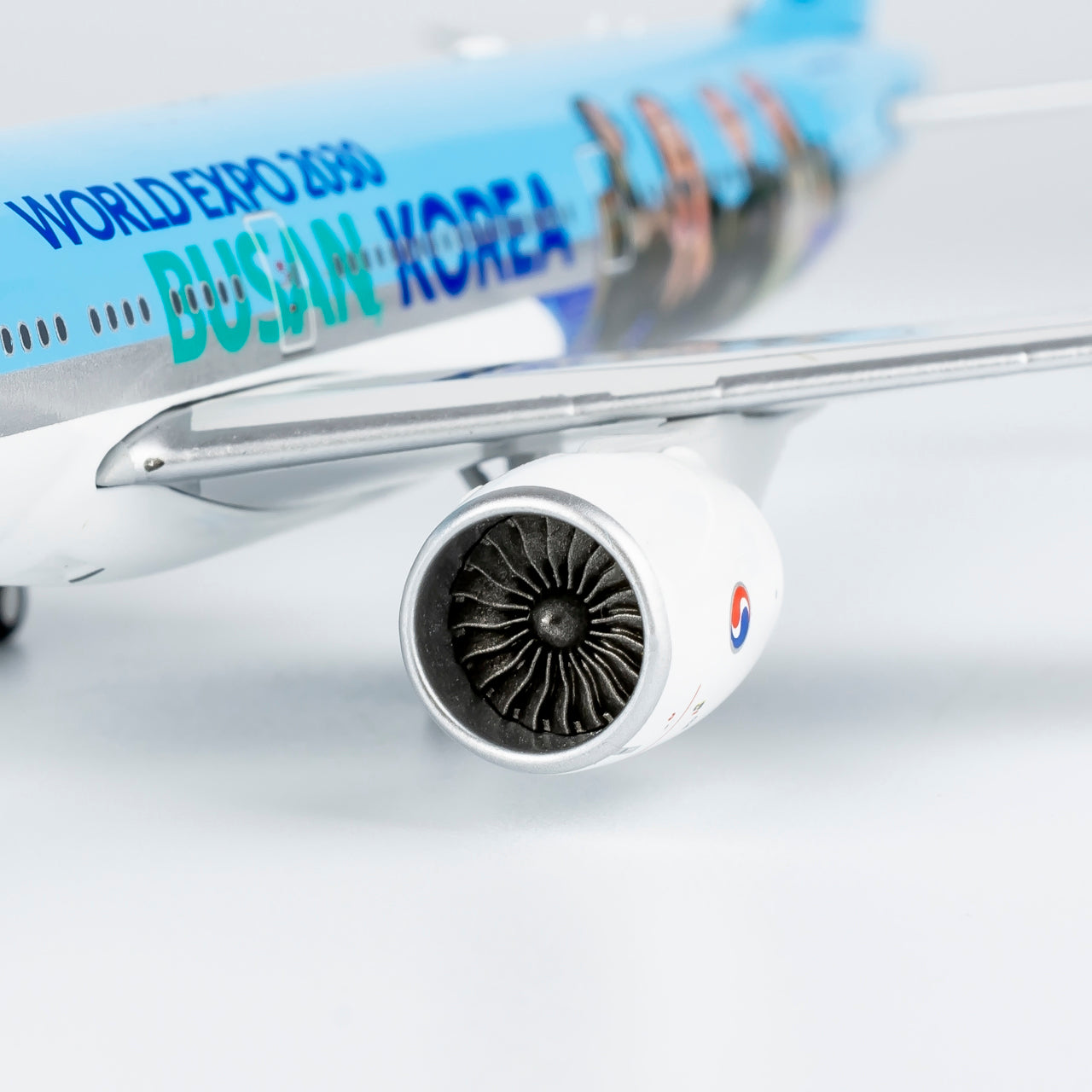 1/400 Korean Air 777-300ER Special livery for bidding World Expo 2030 Busan(BLACKPINK) livery NG 73056