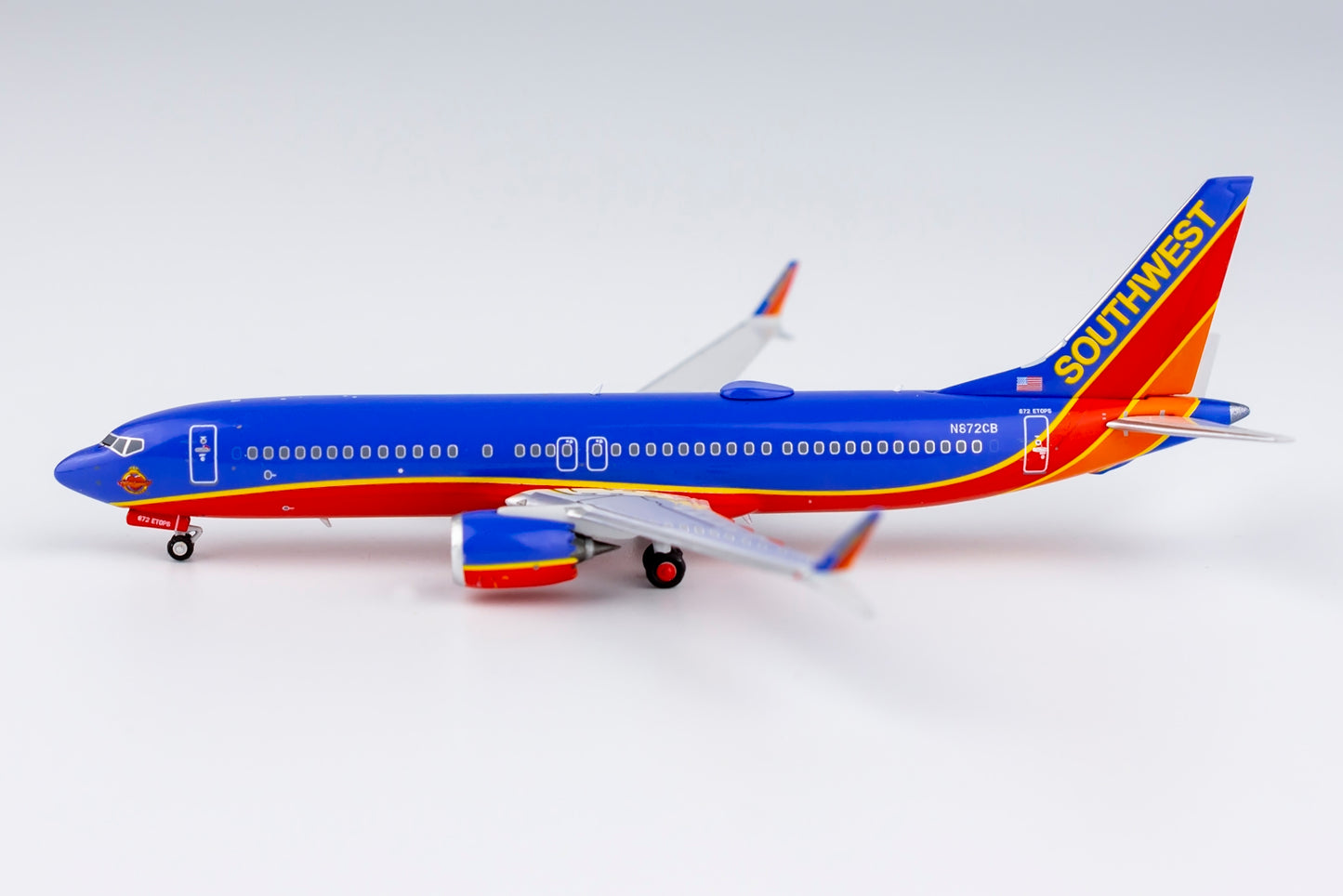 Backorder 1/400 Southwest Airlines B 737 MAX 8 "Canyon Blue Retro" NG Models 88002