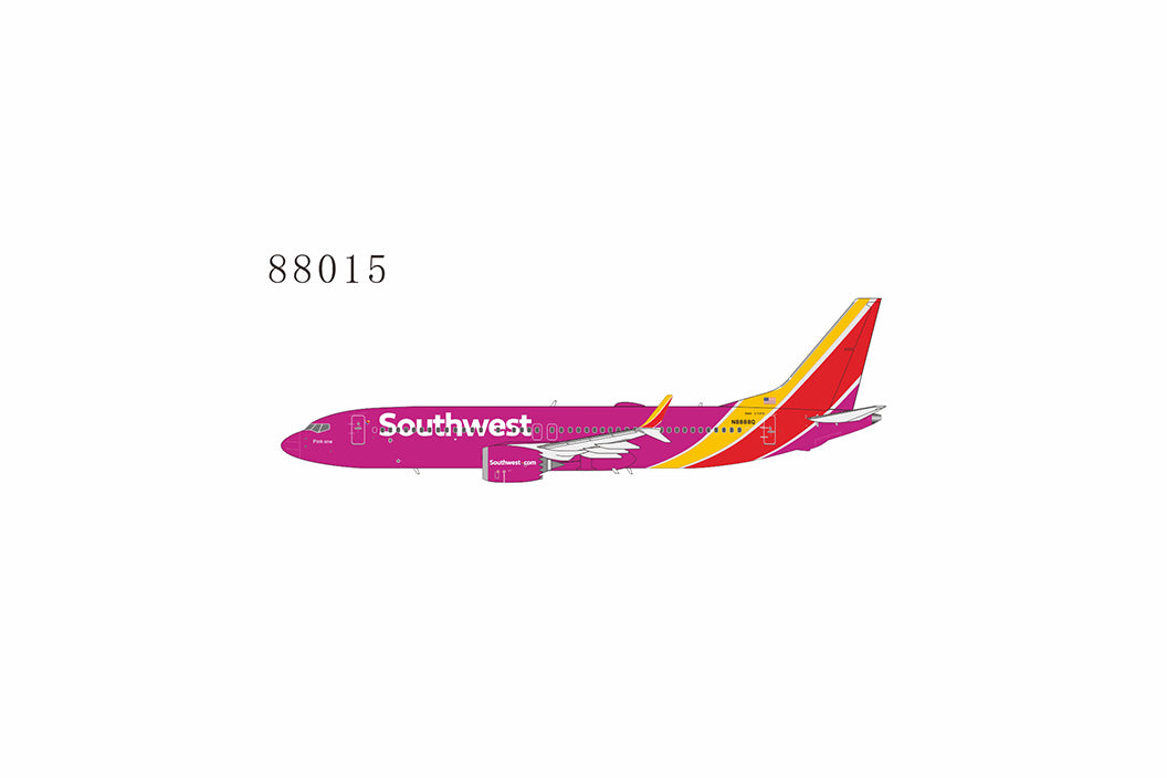 * 1/400 Southwest Airlines  737 MAX 8 N8888Q(fantasy livery) NG 88015