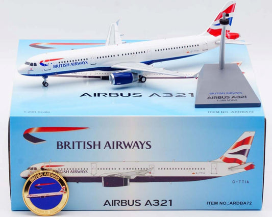 *1/200 British Airways A321 G-TTIA Inflight ARDBA72