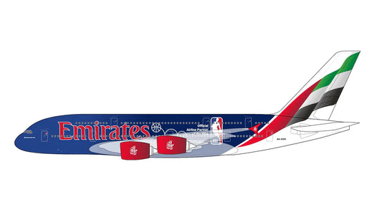 1:400 Gemini Jets GJUAE2271 Emirates A380 A6-EOD "NBA"