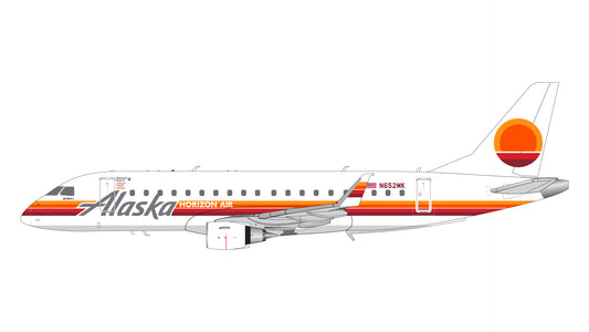 *1/200 Alaska Airlines E175 N652MK ("Horizon Air" retro livery) Gemini Jets G2ASA1205