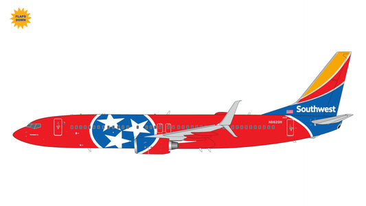 *1/200 Southwest Airlines B737-800S N8620H (Tennessee One (Flaps Down)) Gemini Jets G2SWA1011F