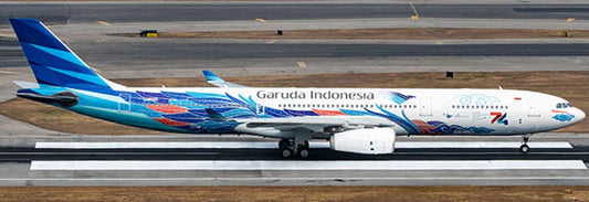 GARUDA INDONESIA AIRBUS A330-300 PK-GPZ KEMBARA ANGKASA JC WINGS JC4GIA0170 XX40170 SCALE 1:400