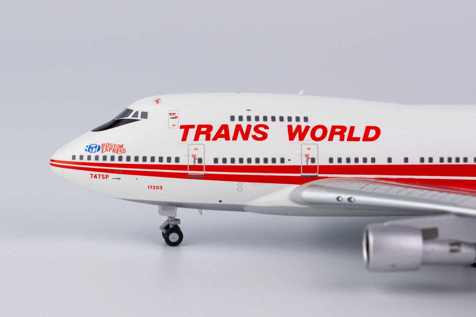 *1/400 Trans World Airlines (TWA) B 747SP Boston Express NG Models 07020