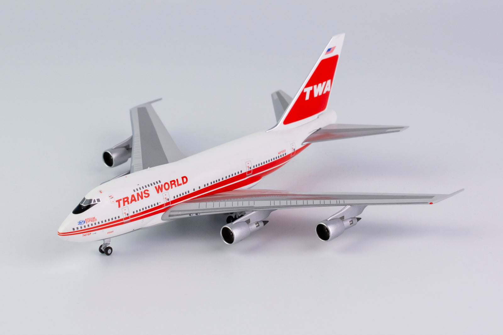 愛用 1/400 ＴＷＡ ボーイングＢ７４７－１００ ＴＷＩＮ ＧＬＯＢＥＳ