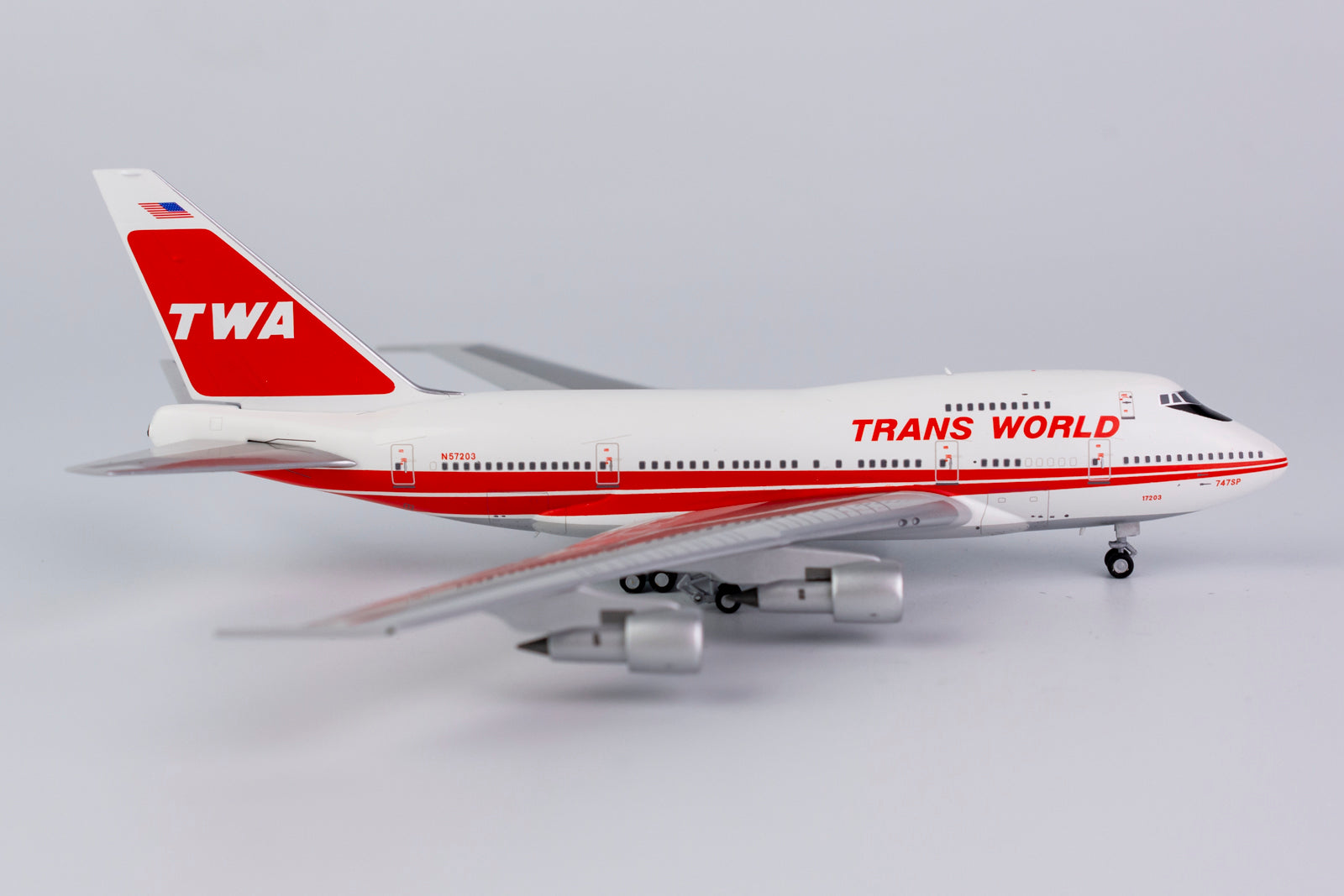 *1/400 Trans World Airlines (TWA) B 747SP 