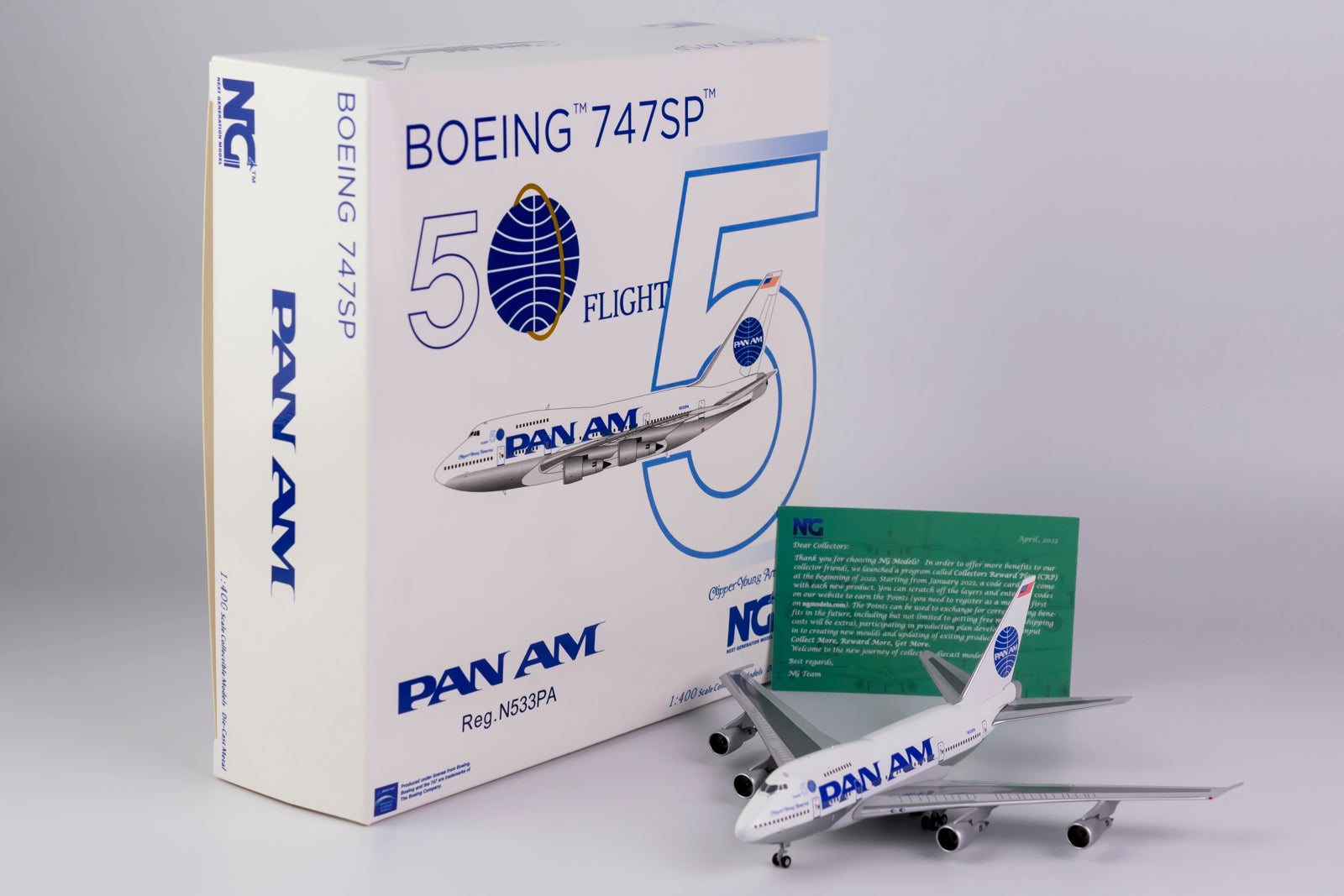 1/400 Pan Am B 747SP 