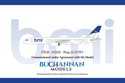 *1/400 British Midland B 757-200 Buchannan Models 10005