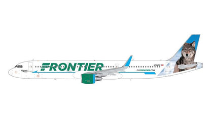1/200 Frontier Airlines A321 "Virginia the Wolf" Gemini Jets G2FFT973 - Midwest Model Store