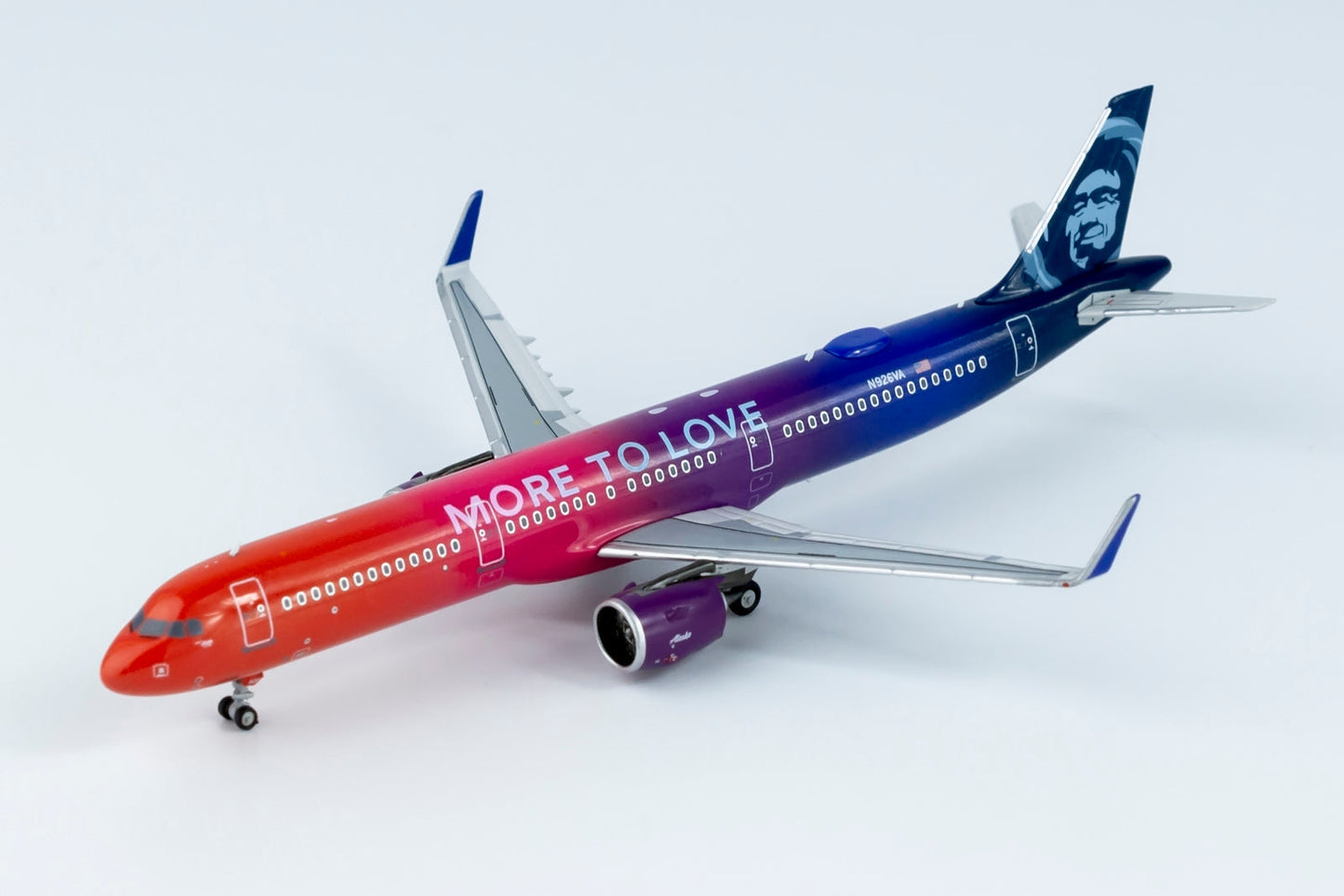 1/400 Alaska Airlines A321neo "More to Love" NG Models 13036s/d1 *Defective model*