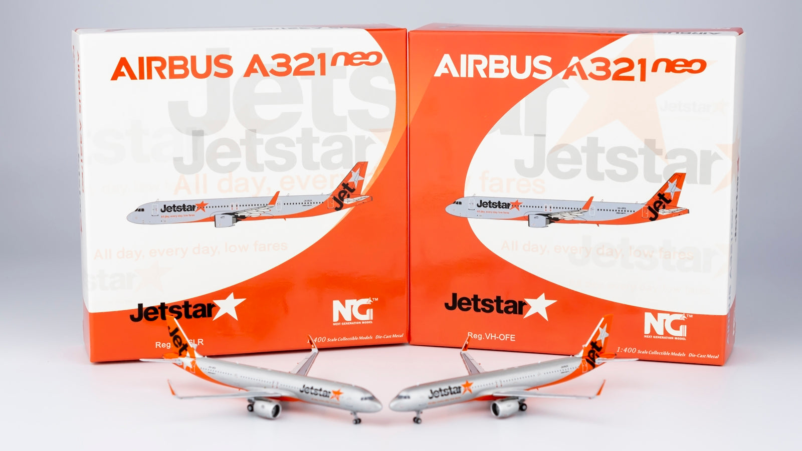 NG Models 1/400 Jetstar Japan A321neo 13052 – Midwest Model Store