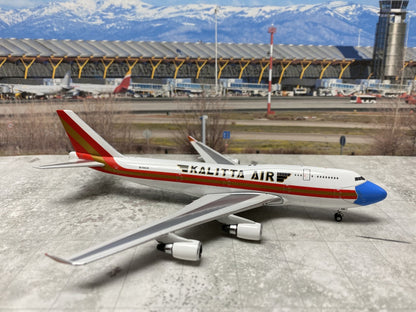 1/400 Kalitta Air B 747-400(BCF) “Mask livery” Phoenix Models PH4CKS2144 - Midwest Model Store