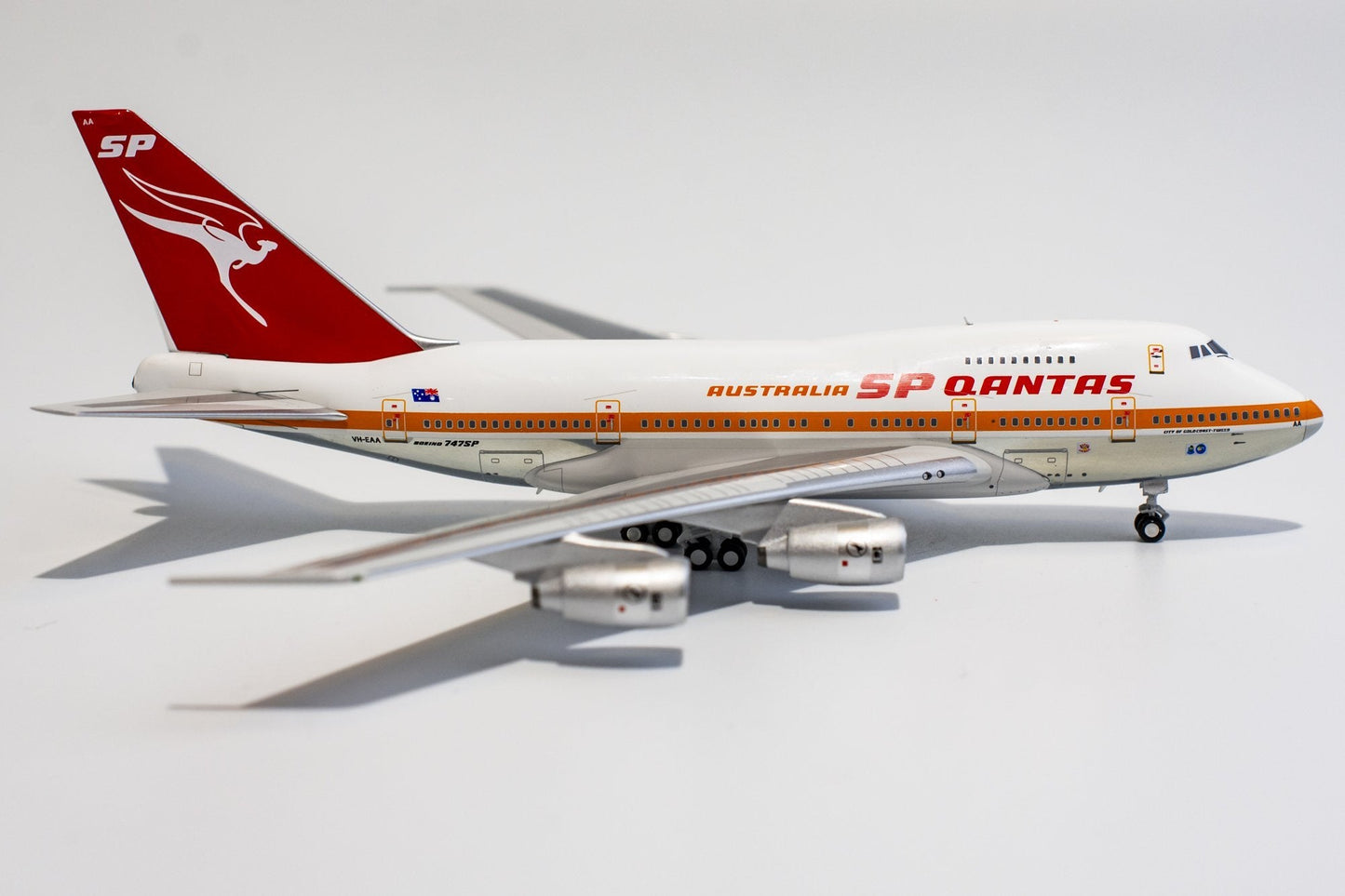 1/400 Qantas B 747SP "City of Gold Coast/Tweed" NG Models 07009 - Midwest Model Store