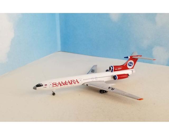 1/400 Samara Airlines Tu-154 Aeroclassics AC419861 - Midwest Model Store
