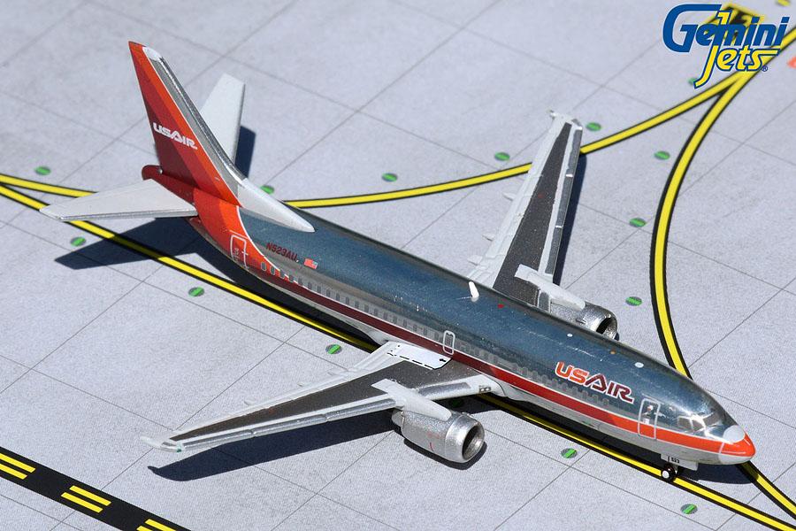 1/400 USAir B 737-300 Gemini Jets GJUSA372 - Midwest Model Store