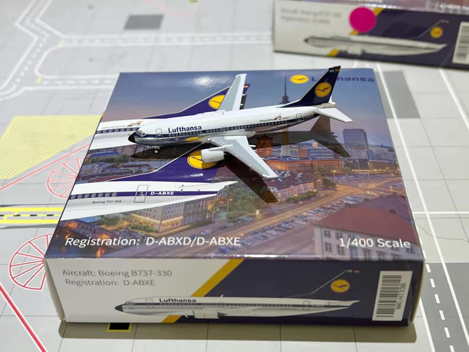 *1/400 Lufthansa B 737-300 "Euro 86" Miniature Models M4LH733A
