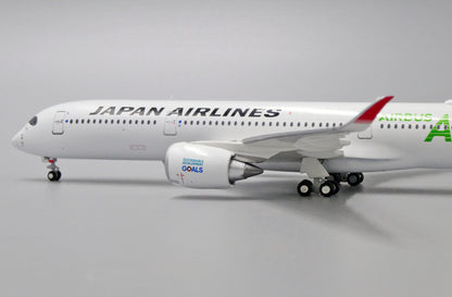 1/400 Japan Airlines A350-900 "Green A350 Titles" JC Wings EW4359003