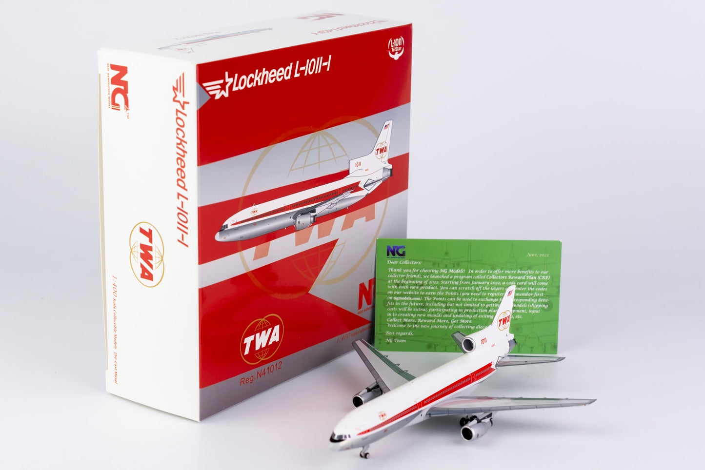 1/400 TWA Trans World Airlines L-1011-1 NG Models 31028