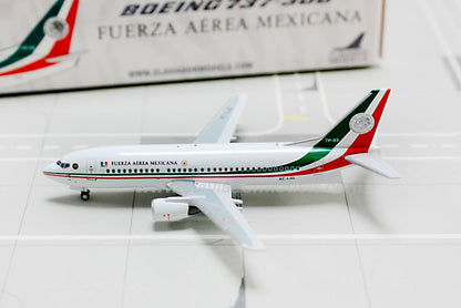 1/400 Fuerza Aerea Mexicana (Mexican Air Force) B 737-300 El Aviador Models EAV400-LJG
