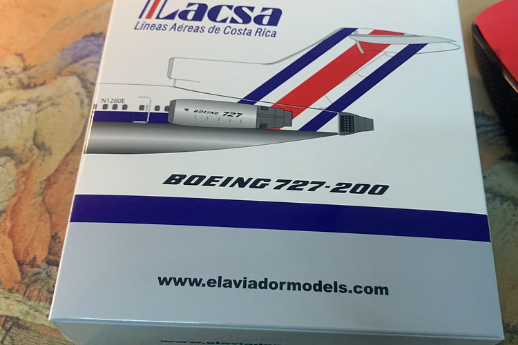 1/400 LACSA B 727-200 El Aviador Models EAV400-N1280E