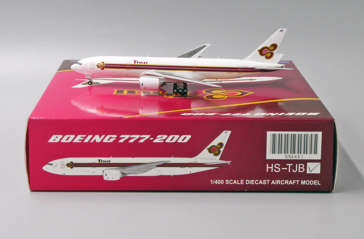 *1/400 Thai Airways B 777-200 JC Wings JC4THA881