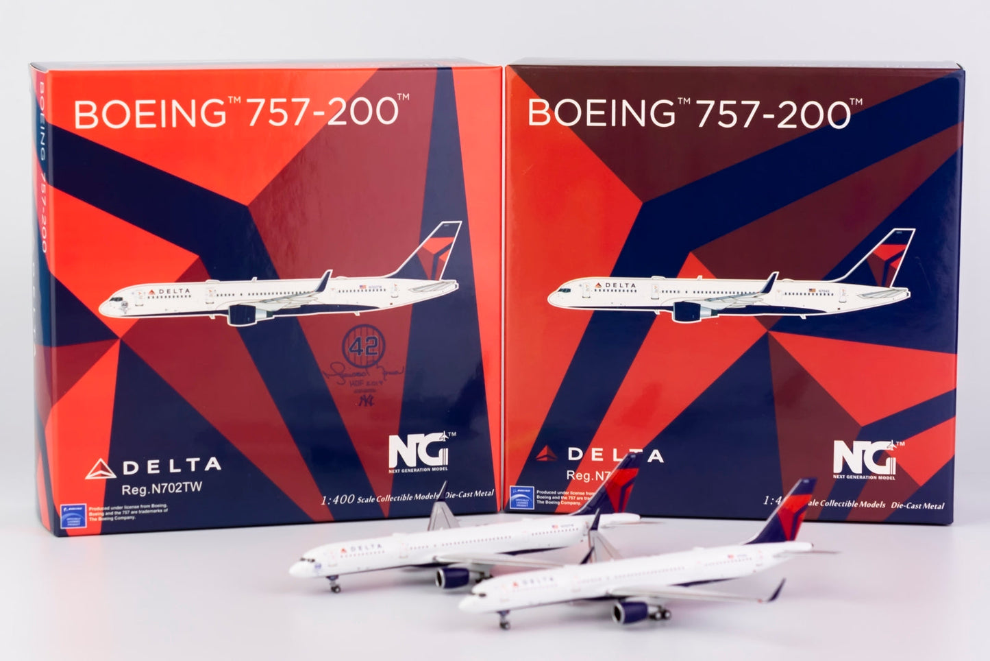 1/400 Delta Airlines B 757-200/w "42 Mariano Rivera" NG Models 53187
