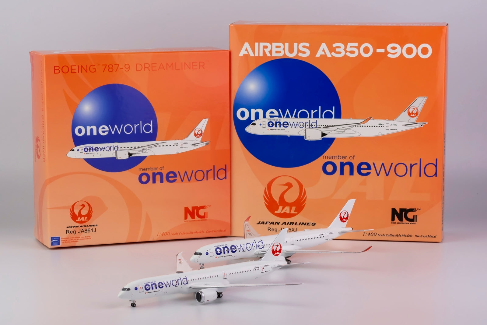 NG MODEL 1/400 JAL A350-900 JA15XJ 撒き 特別塗装