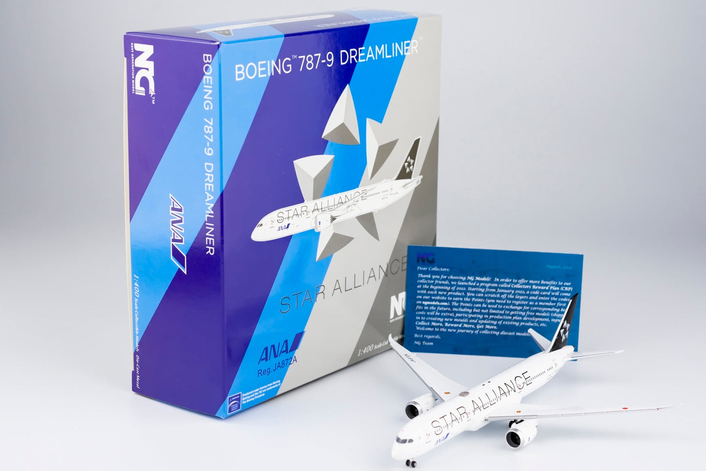 1/400 All Nippon Airways B 787-9 "Star Alliance" NG Models 55092