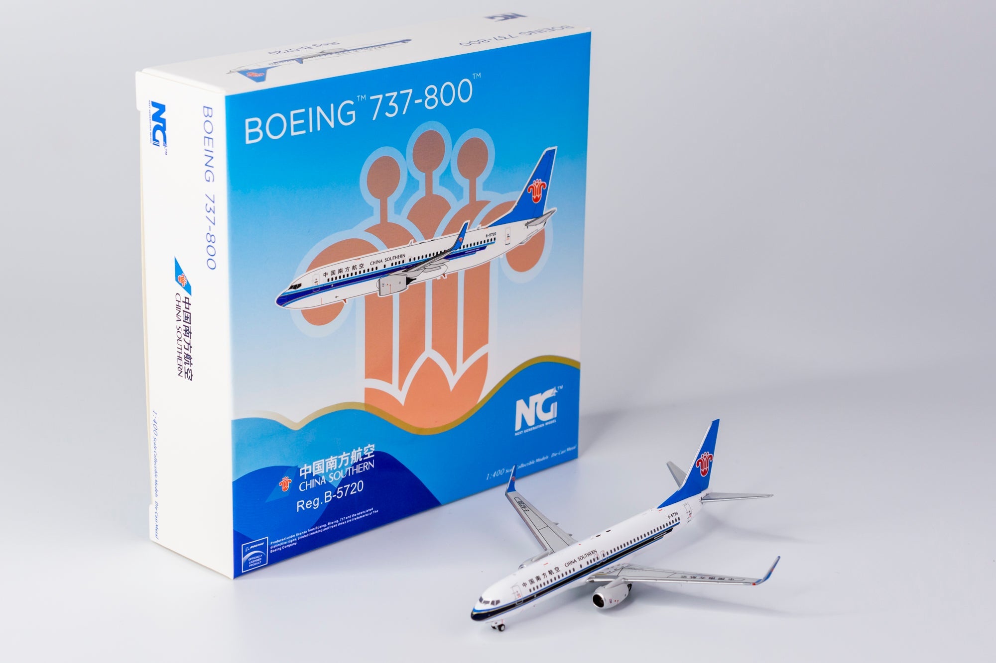 *1/400 China Southern Airlines B 737-800/w NG Models 58116