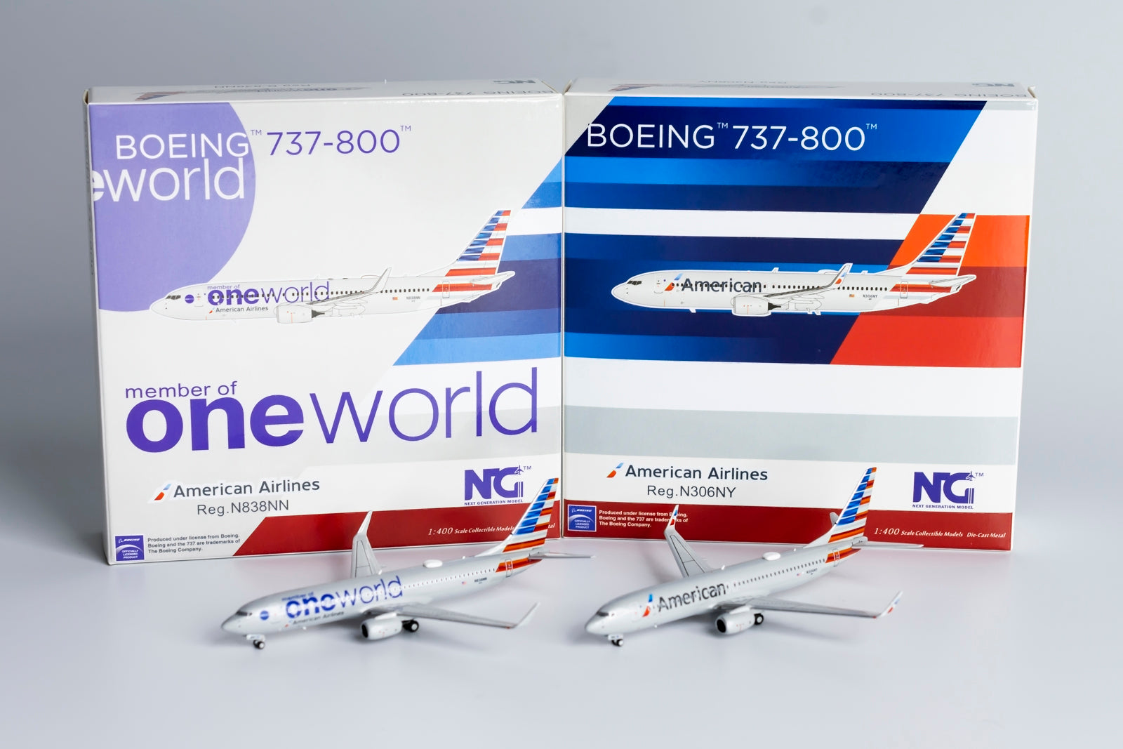 1/400 American Airlines B 737-800/w NG Models 58118