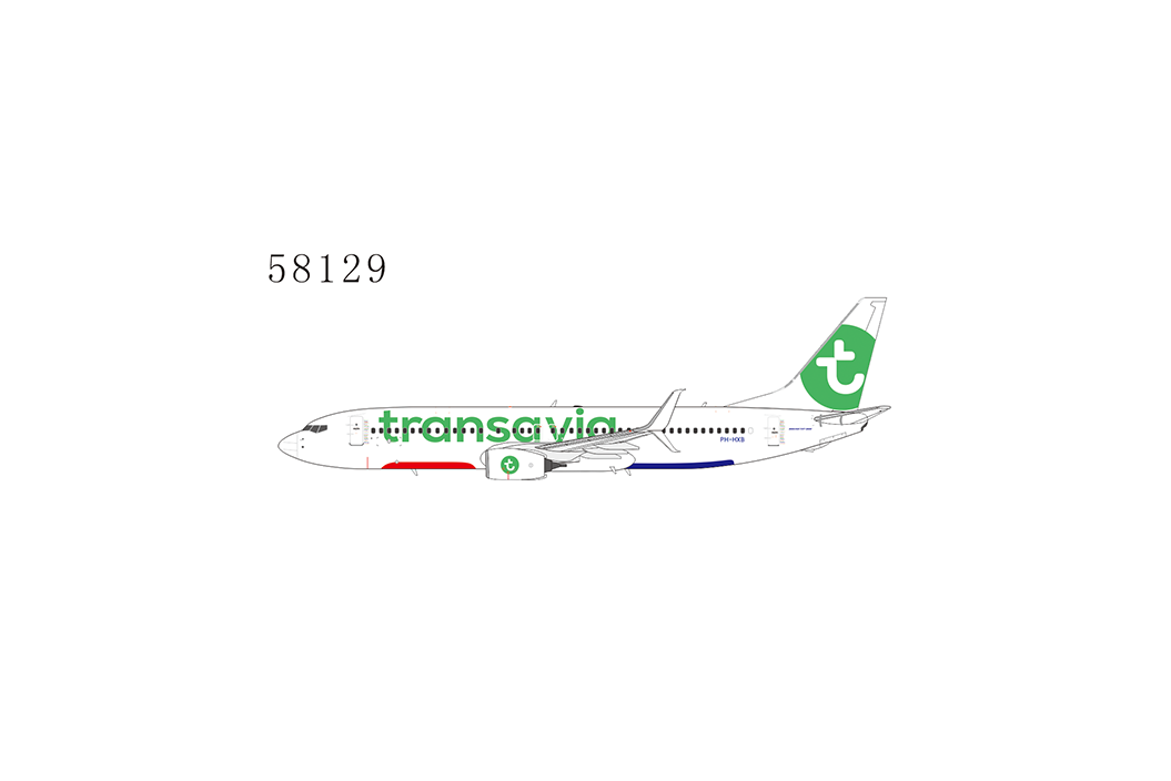 1/400 Transavia Airlines B 737-800/w NG Models 58129