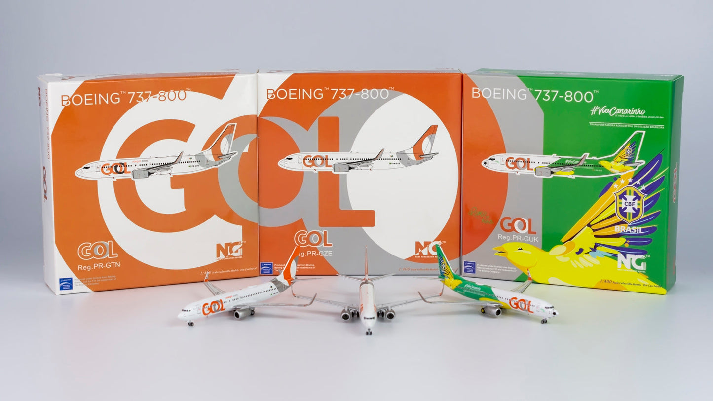 *1/400 GOL Linhas Aereas B 737-800/w "#VoaCanarinho Livery" NG Models 58138